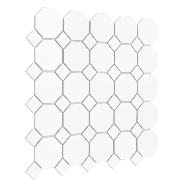 Mozaic Mini Octagon White 55 29,5×29,5