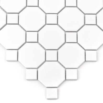 Mozaic Mini Octagon White 55 29,5×29,5