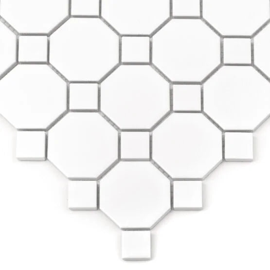 Mozaic Mini Octagon White 55 29,5×29,5
