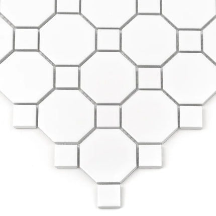 Mozaic Mini Octagon White 55 29,5×29,5
