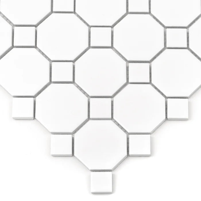 Mozaic Mini Octagon White 55 29,5×29,5