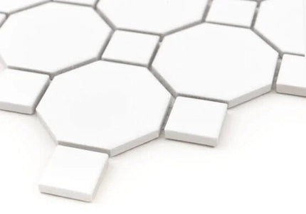 Mozaic Mini Octagon White 55 29,5×29,5