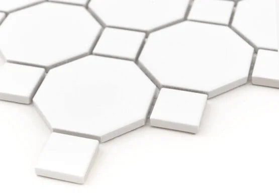 Mozaic Mini Octagon White 55 29,5×29,5