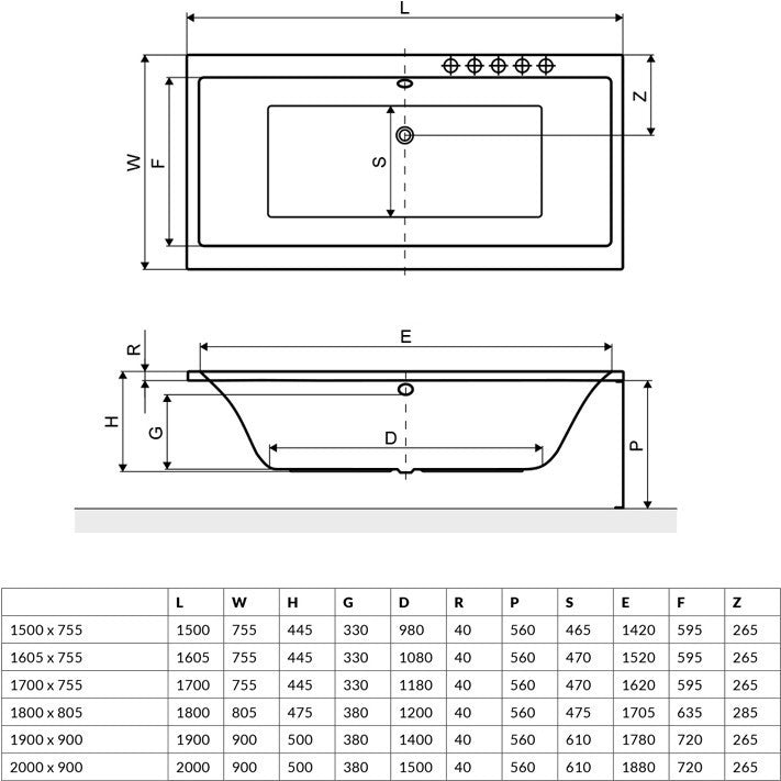 Cada Radaway Aridea 150×75 cm