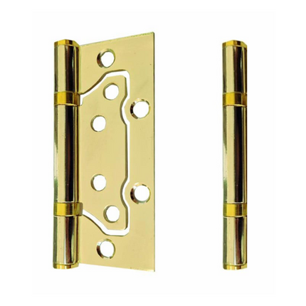 Balama aplicata din metal tip fluture (aurie)