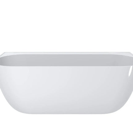 Cadă din compozit albă lucioasă Maddalena Miraggio