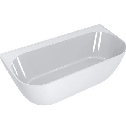 Cadă din compozit albă lucioasă Maddalena Miraggio