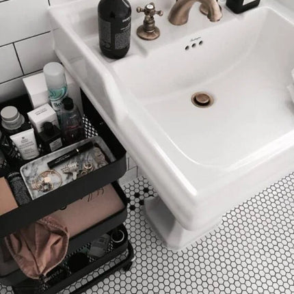 Mozaic Mini Hexagon White 30×26