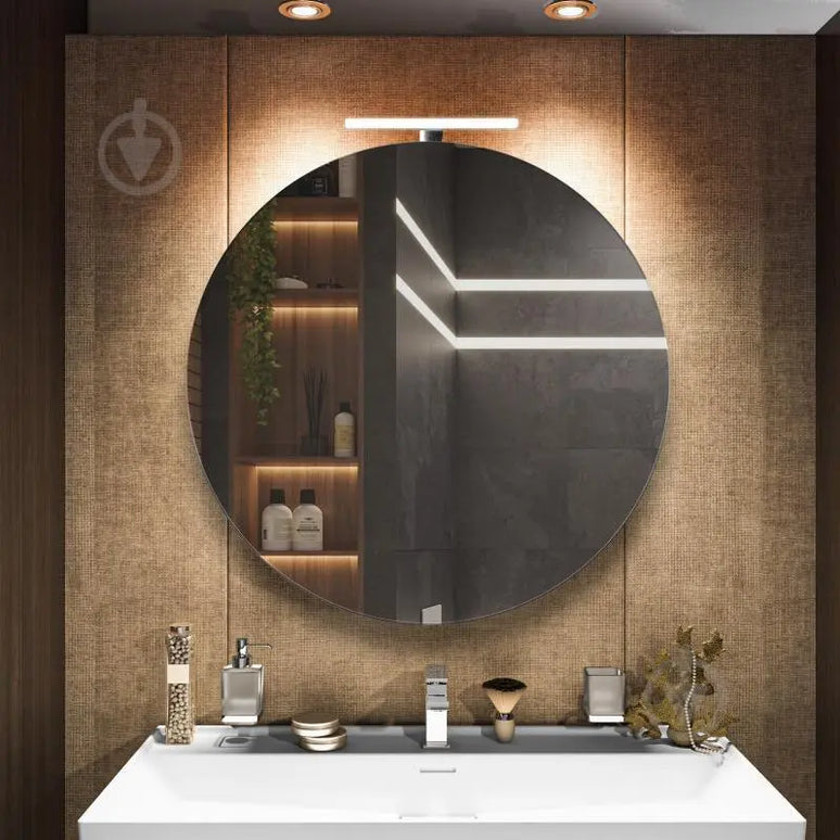 Oglindă BARCELONA, Alb Aqua Rodos