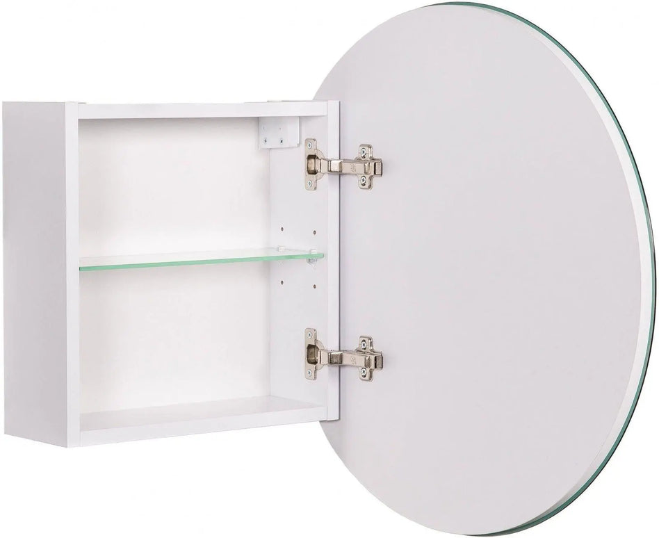 Oglindă BARCELONA, Alb Aqua Rodos