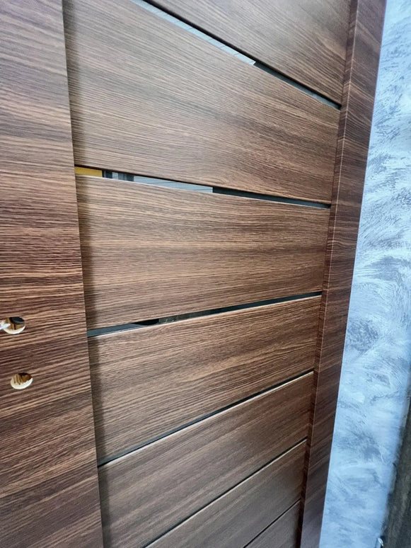 Ușă de interior Deco 10 cu toc fix, Amber Line Omis