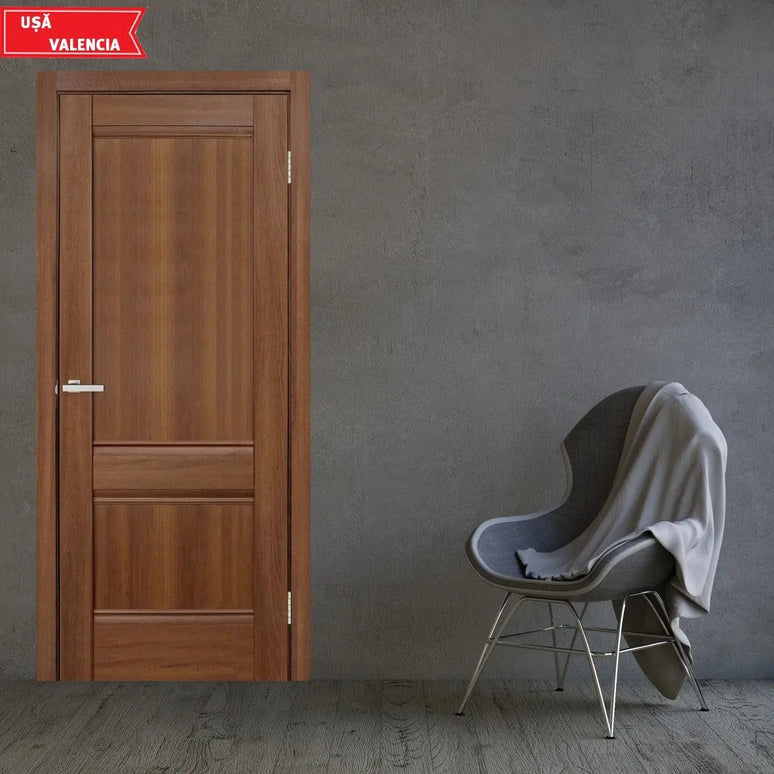 Ușă interior Valencia European Alder – complet echipată, cu toc reglabil Omis